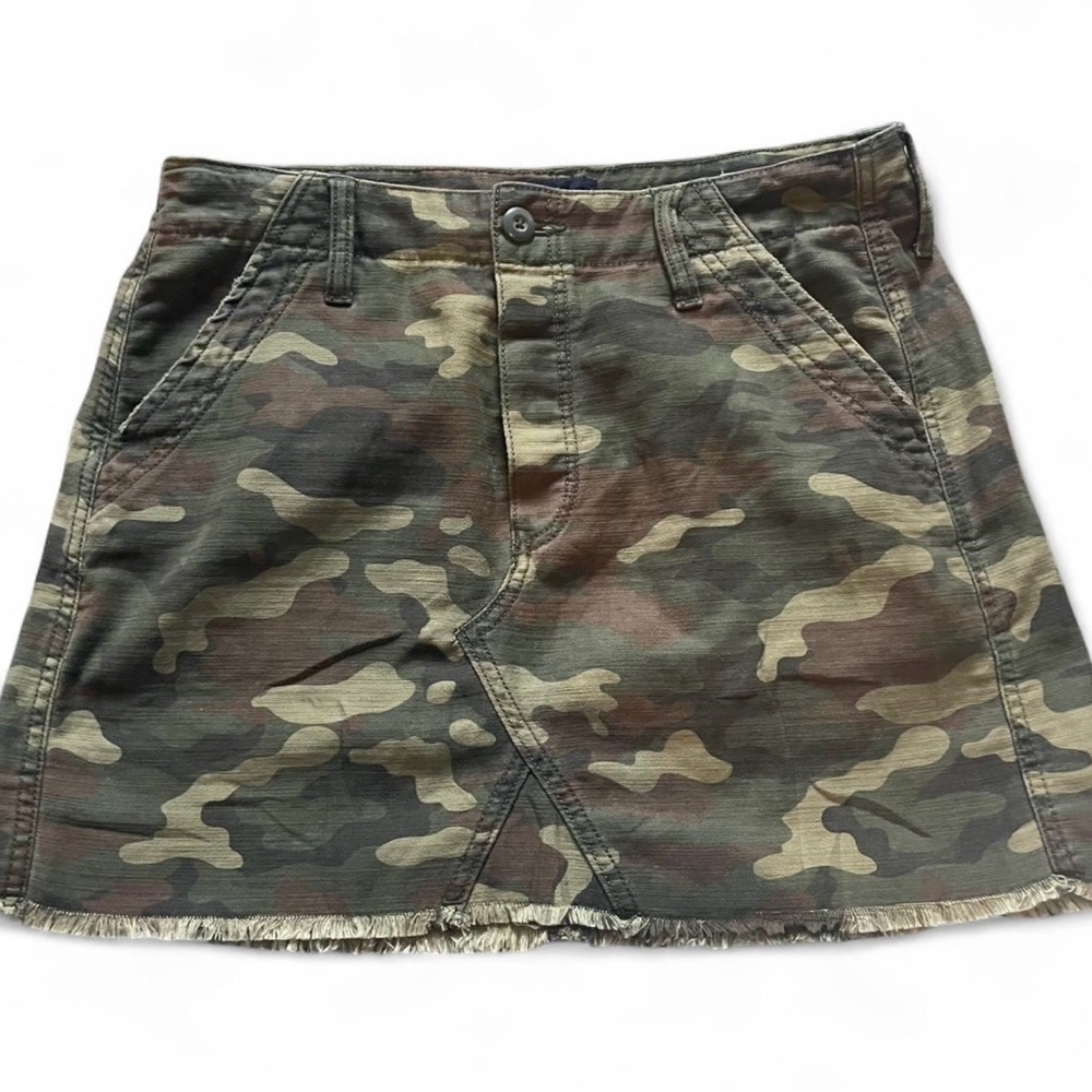 American Eagle Camouflage Mini Skirt
